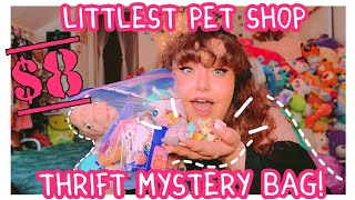 🧸 HUGE $8 Mystery Littlest Pet Shop Bag! 🧸| LPS Toy Review / Inner Child Therapy | 🎀