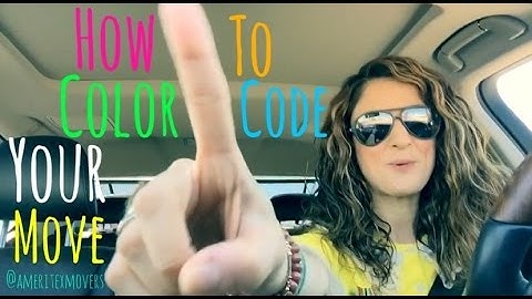 How To: Color Code Your Move