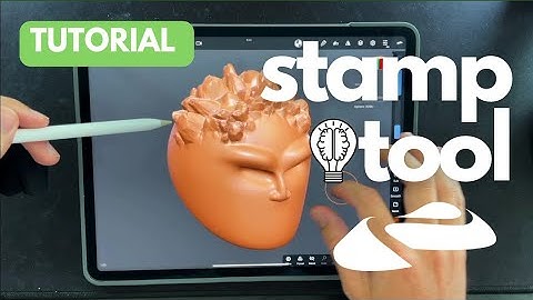 Beginners tutorial - stamp tool in Nomad sculpt