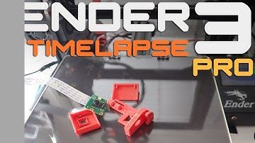 OctoLapse With Raspberry Pi Camera | Ender 3 Pro Octoprint - (Ender 3 Time Lapse Print using Pi Cam)