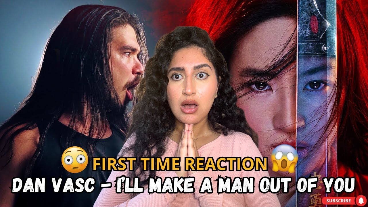 Arab girl reacts to Dan Vasc !!! I'll Make a Man Out of You METAL COVER First time REACTION
