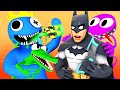 🌈RAINBOW FRIENDS vs BATMAN (Español Roblox Amigos Arcoiris Meme 3D Animación)