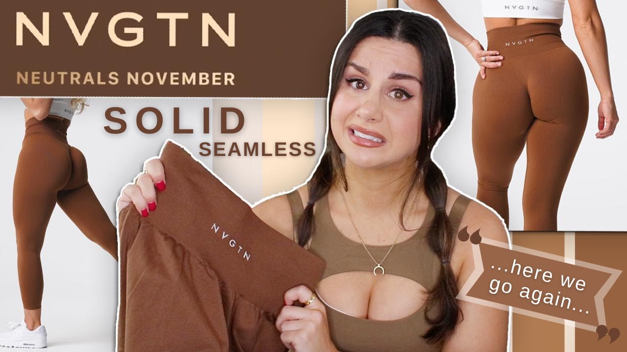 HERE WE GO AGAIN NVGTN SOLID SEAMLESS TRY ON HAUL REVIEW