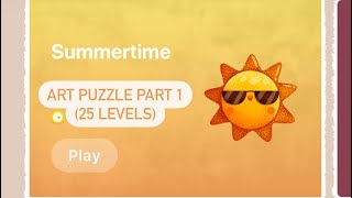 Art Puzzle Summertime Edition Part 1 screenshot 5