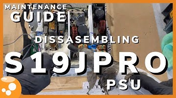 ASIC Maintenance Guide: How to disassemble your Antminer S19J Pro