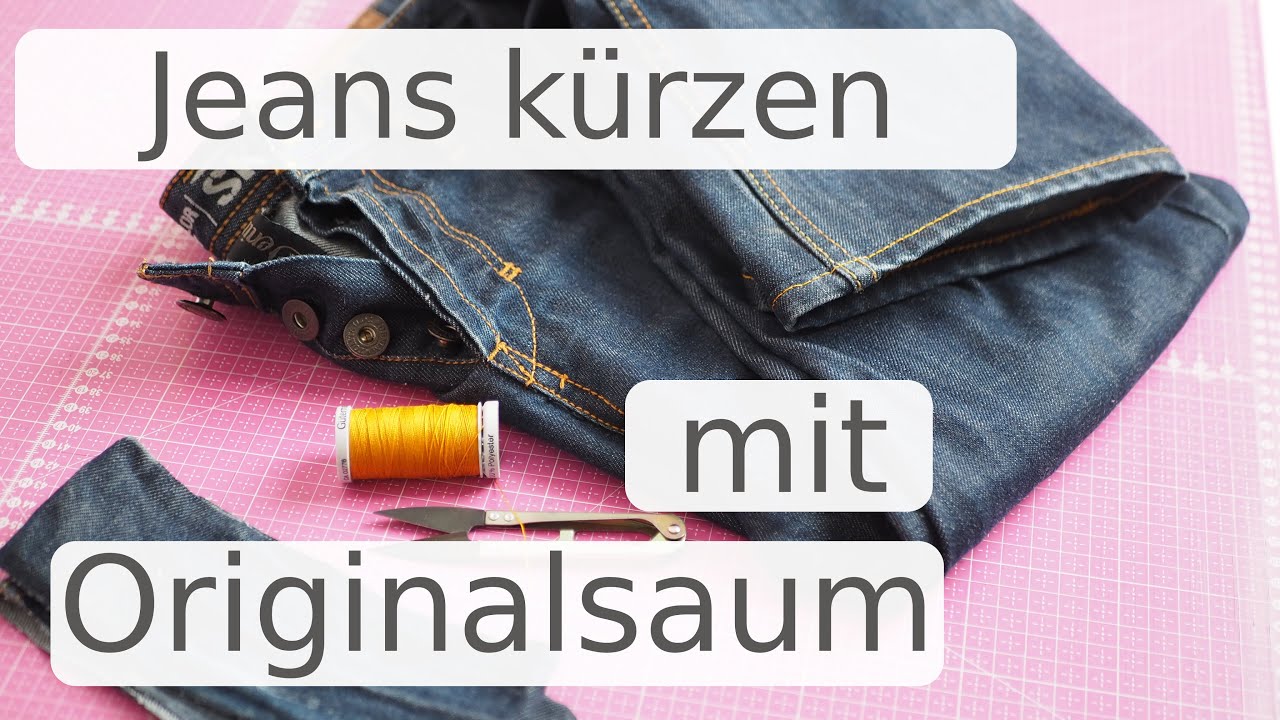 Jeans Hose Abstecken Und Kürzen Wie Ein Profi iam-publicidad.org