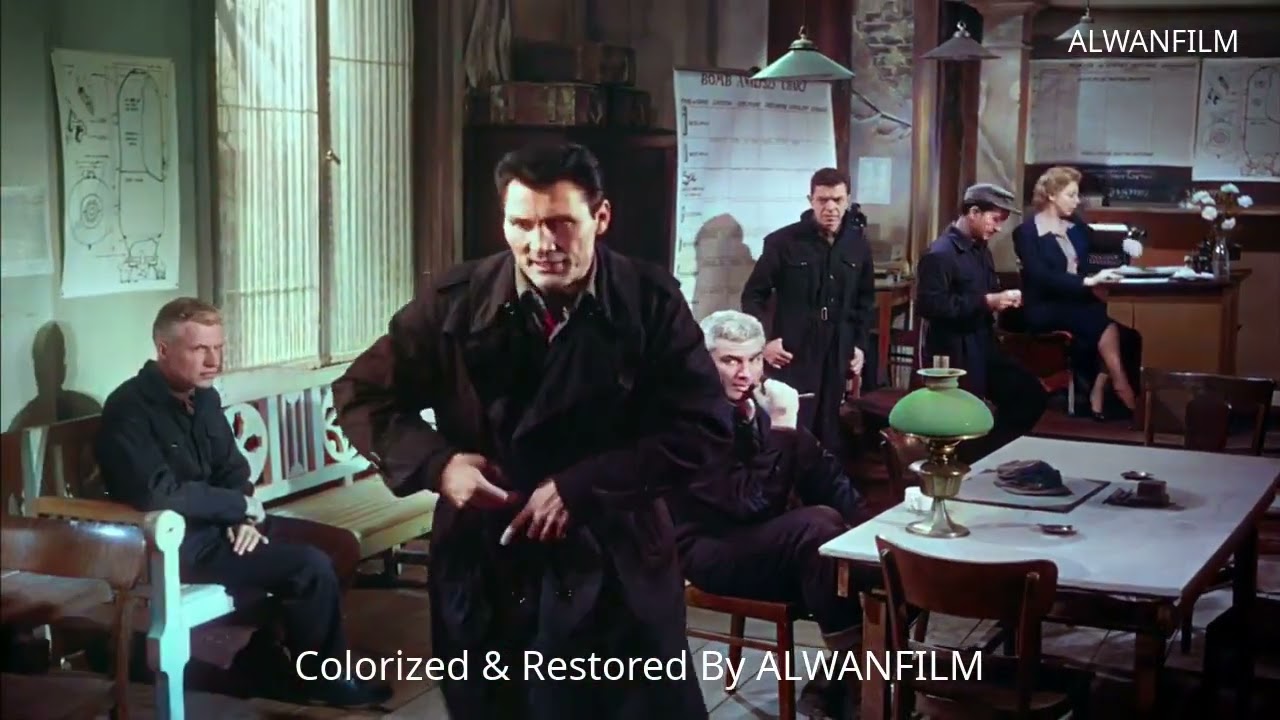 Ten Seconds to Hell (1959) Colorized DEMO | Jack Palance
