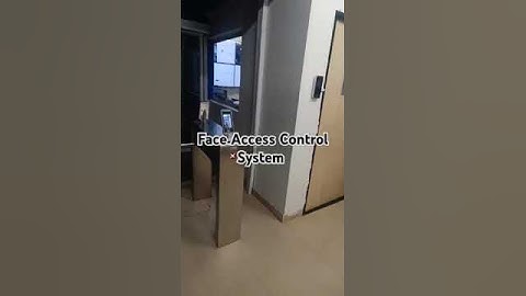 Face Access Control System #access #ampletrails #biometric #accesscontrol #essl