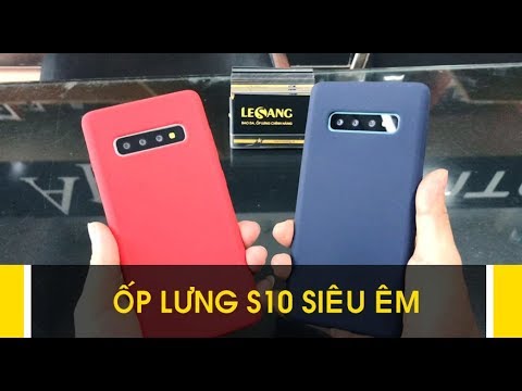 Video LÊ SANG | Ốp lưng Galaxy S10, S10 Plus Nillkin Flex... - youtube