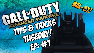 COD Advanced Warfare: Tips and Tricks #1 [Bal-27 Best Class Setup!]