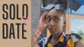 SOLO DATE -Impromptu After Work Date | Running My Mouth And People Watching