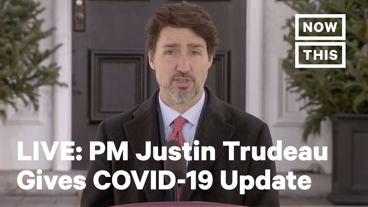 Canadian PM Justin Trudeau Gives a Coronavirus Update | LIVE | NowThis