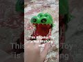 The alligator toy 