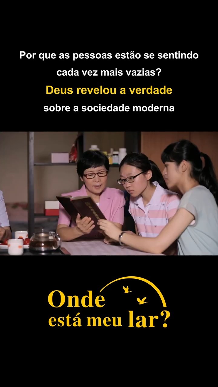 Por que as pessoas estão se sentindo cada vez mais vazias? Deus revelou a verdade sobre a sociedade moderna.