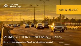 Road Sector Conference 2026 live stream. Day 2.