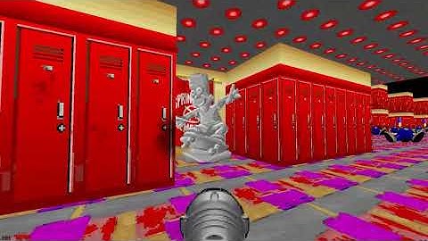 DOOM MOD The ULTIMATE SIMPSONS DooM 2 Hell in Springfield !!! By  ArtCfartsy@aol com MAP 32