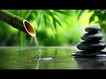 Bamboo Water Fountain + Deep Sleep Music 🌿 Insomnia Relief, Anxiety &amp; Depression, Calm Piano Music