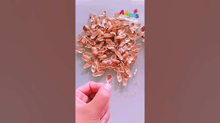 Turn Peanut Shells into Beautiful Flowers 🌼🌿 – Creative DIY Tutorial!