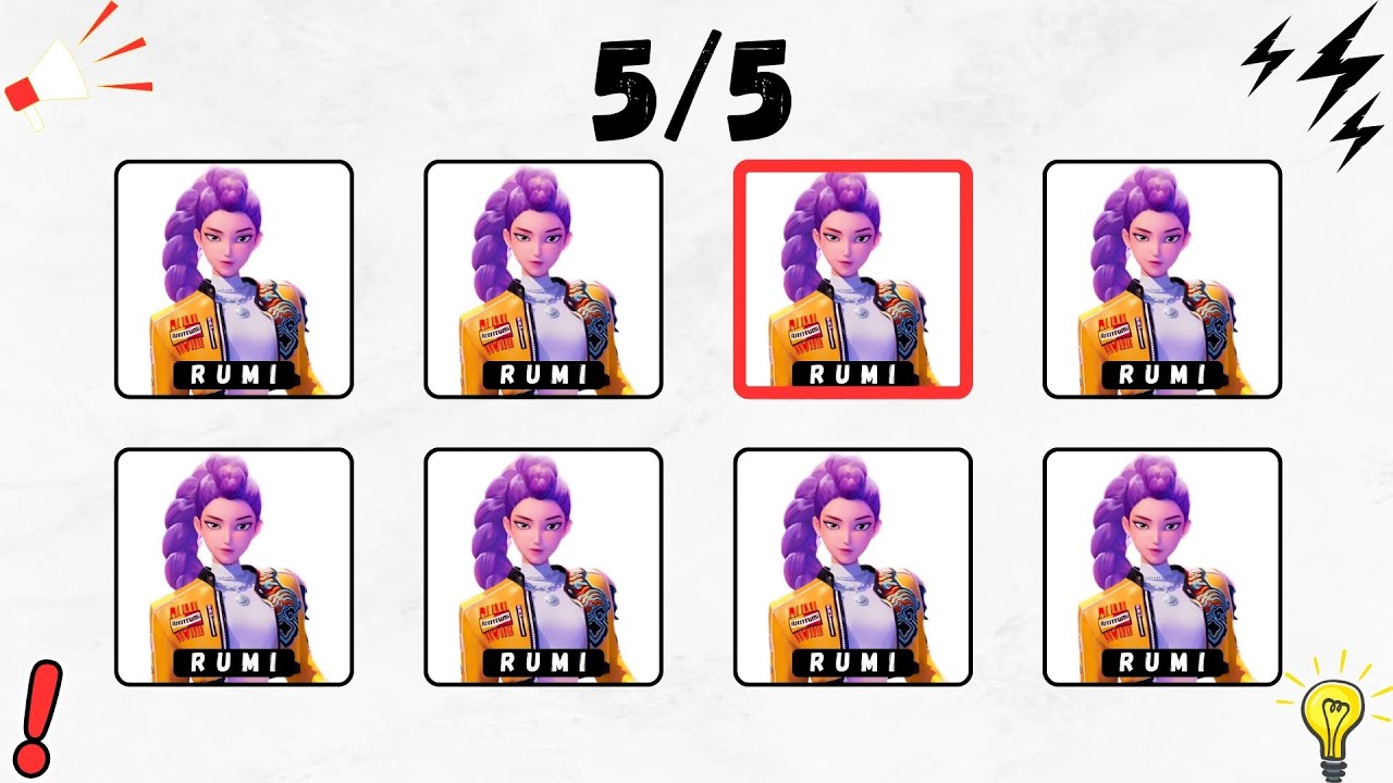 Say The Word On Beat Challenge | Psrt 32 | Level 1-5 Kpop Demon Hunters