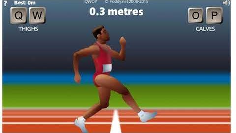 Murgle Tries to Beat QWOP in 3 attempts