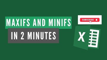 MAXIF and MINIF Function in MS Excel | Use MAX and MIN WITH IF Formula in Hindi