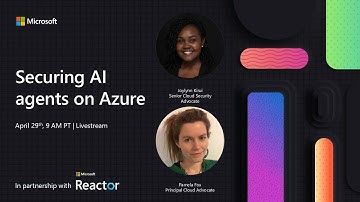 Securing AI agents on Azure