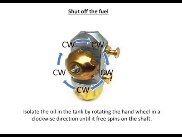 Tankmaster Valve Filter Change Instructions