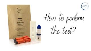 Patris Health® PSA Home Test: How to perform the test?