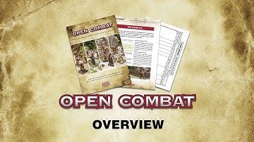 Open Combat Skirmish Wargame Rules Overview
