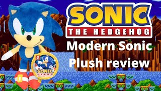 Jakks Pacific Modern Sonic The Hedgehog plush review