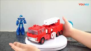 变形金刚萝卜魂放大版MPP33消防车, 臻欣评测第676期 超清