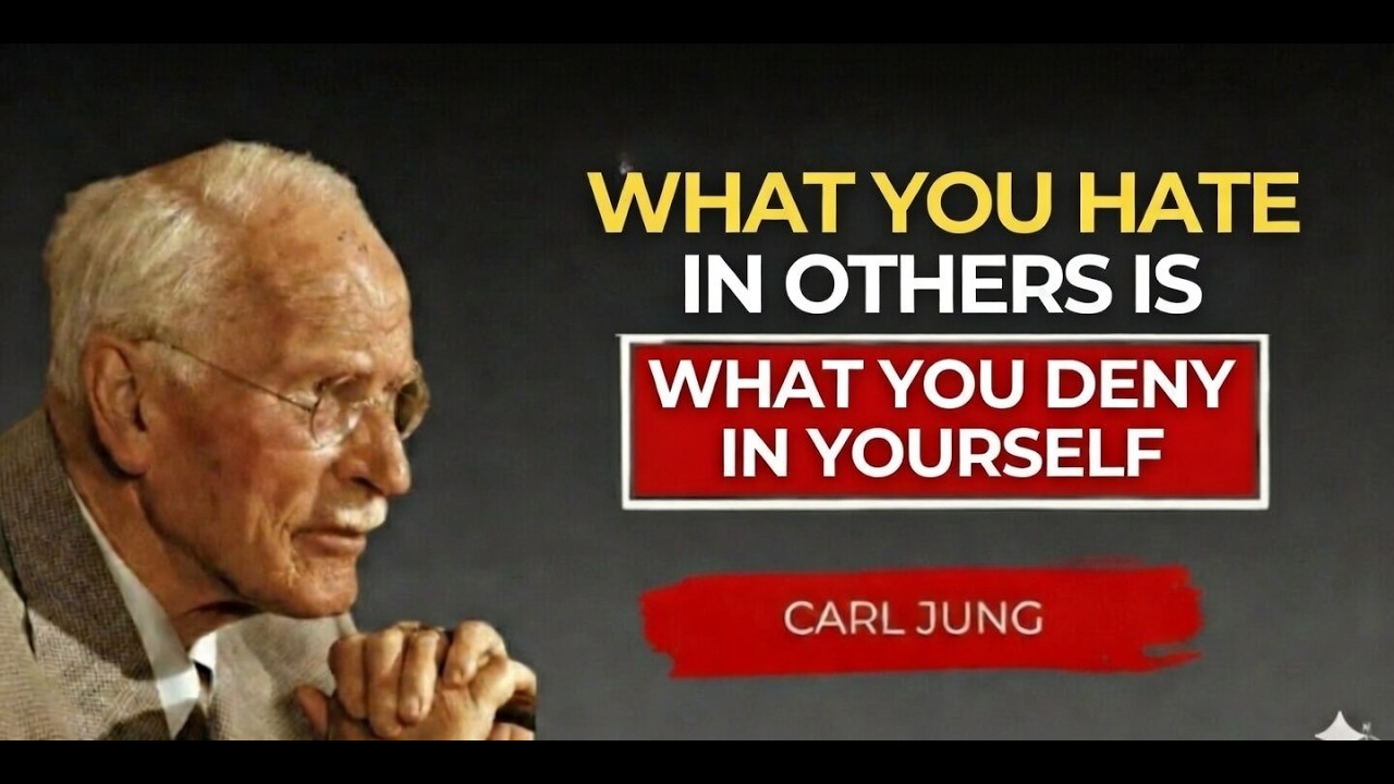What You Hate in Others Is What You Deny in Yourself – Carl Jung