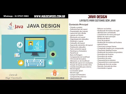 Curso de Java Design - Aula 01 - Layouts de Sistemas Java