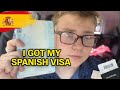 Collecting My Spanish Visa! 🇪🇸✨