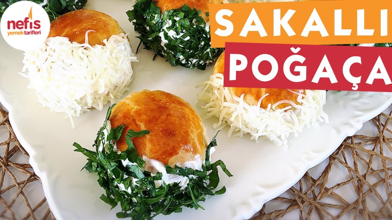 Sakallı Poğaça (Yumuşacık) – Poğaça Tarifleri – Nefis Yemek Tarifleri