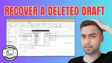 How To Recover A Deleted Draft In Outlook