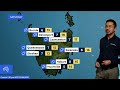 National Weather Forecast: Drier weekend in the east, rain increasing in the west