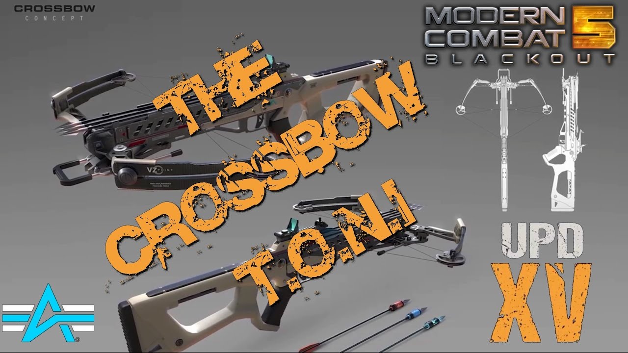 Modern Combat 5 - Update XV - New Secondary Weapon - The Crossbow T.O.N.I