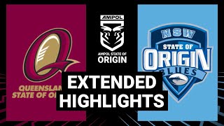 State of Origin 2004 | Game 2 | Extended Highlights | NRL