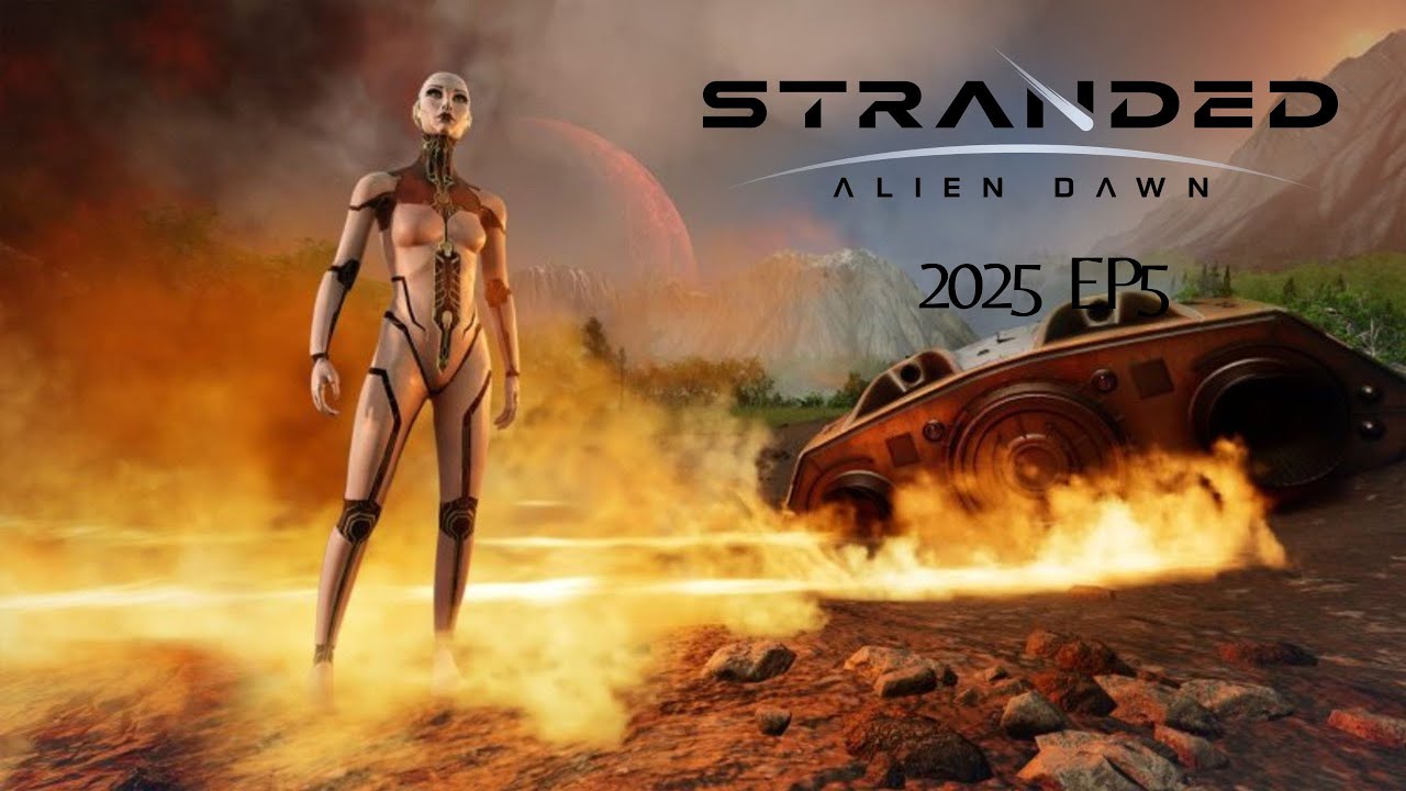 Stranded: Alien Dawn (Hard Mode) EP5 | Guardian of Hope 🌌 | Season 2025  สร้างบ้านกันต่อ