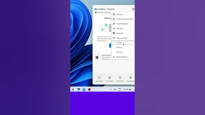 Stop OneDrive From Syncing Files Windows 11 / 10