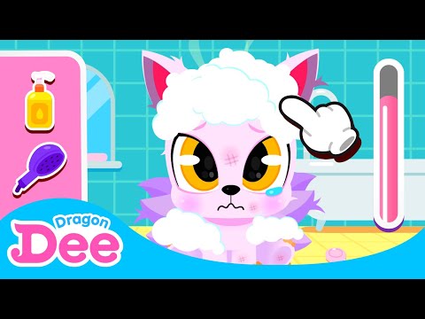Help! Baby fox is crying! | Take Care Game for Kids | Dragon Dee Games for Children