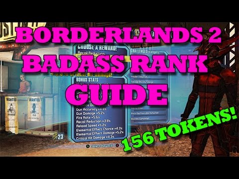 Video: Borderlands 2 Badass-systemet Har Uendelige Progressionsniveauer