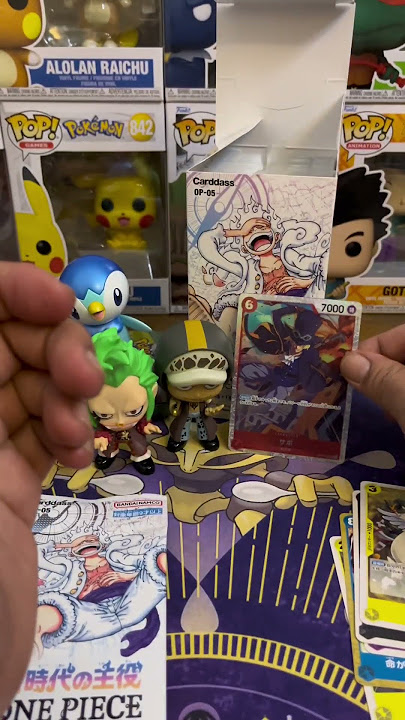 Cracking the seal! One Piece OP-05 #onepiece #tcg #onepiecetcg #opening #op-05 #luffy #manga #gear5