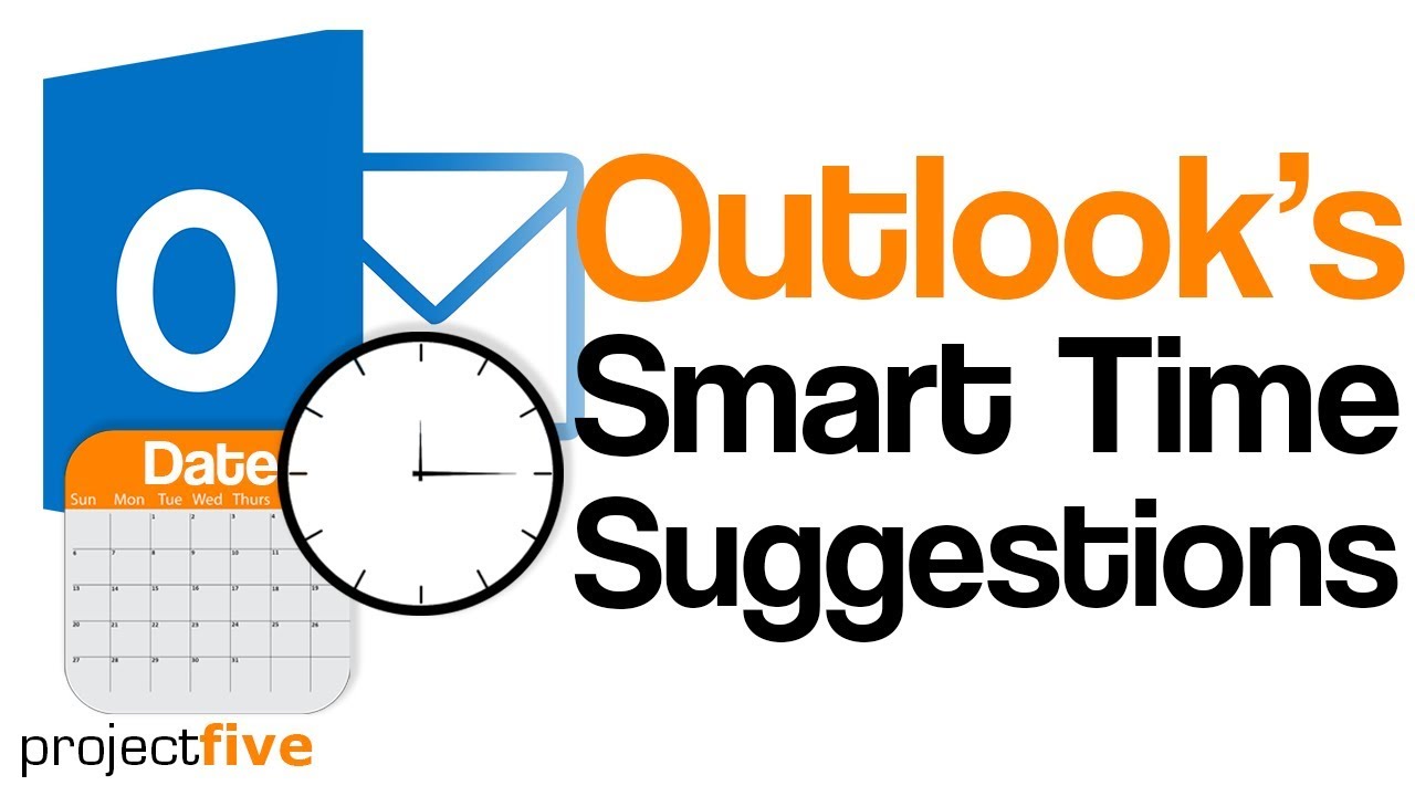 Outlook's Smart Time Suggestions - YouTube
