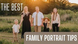 5 Tips for BETTER Family Portraits - Family Photography