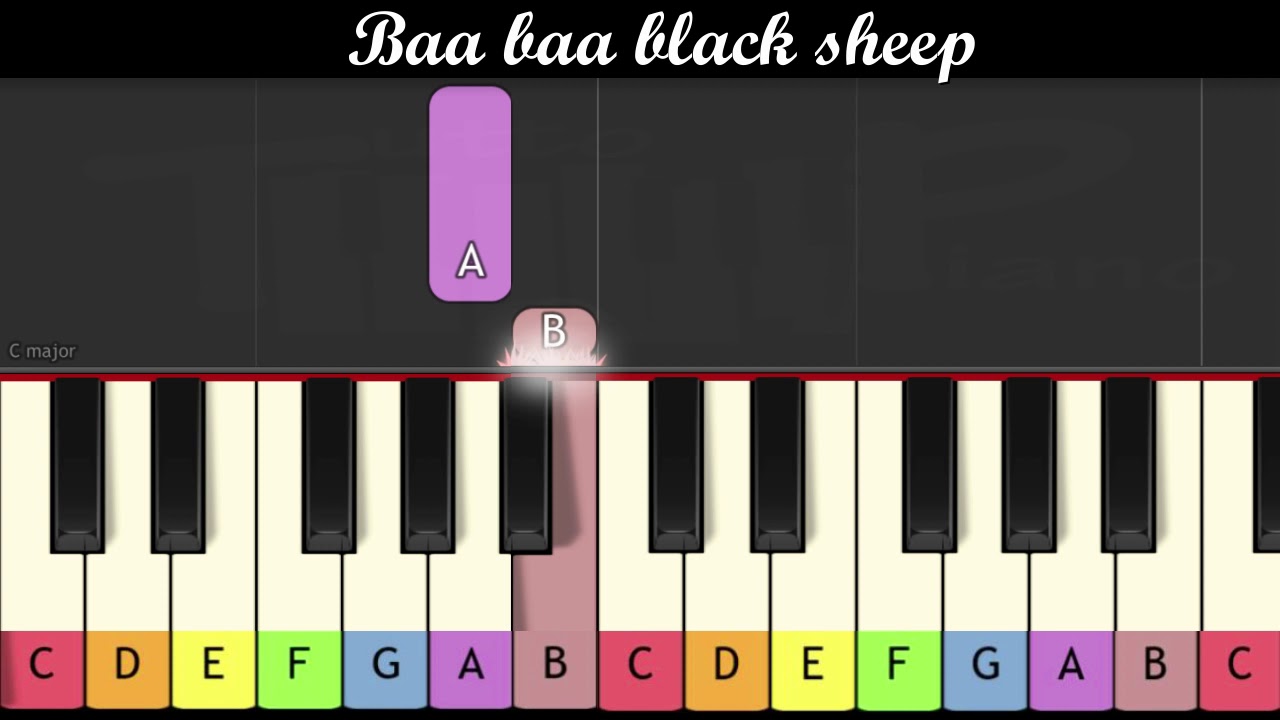 Baba black sheep piano keys Outlet