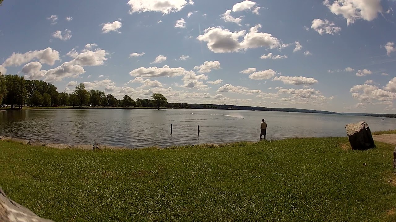 Traxxas Spartan at owasco lake 4th of July