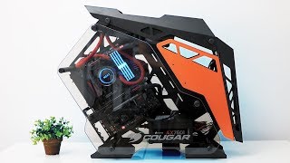 Is Cougar's Conquer the COOLEST Open-Style PC Case Yet?