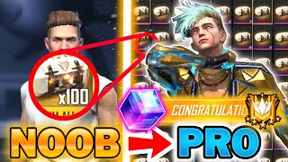 Free Fire upgrading to *PRO* LEVEL MAX - look how it became😱🔥
